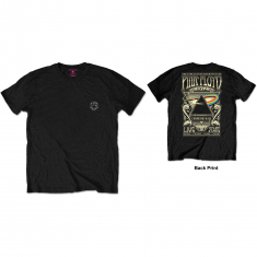 Pink Floyd - Unisex T-Shirt: Carnegie Hall (Back Prin