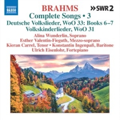 Brahms Johannes - Deutsche Volkslieder (German Folk S