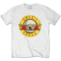 Guns N' Roses - Guns N' Roses Kids T-Shirt: Classic Logo White