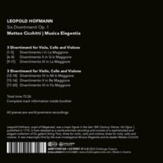 Matteo Musica Elegentia | Cicchitti - Six Divertimenti Op. 1