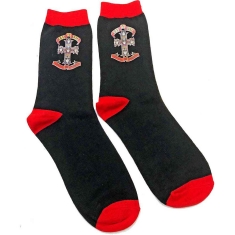 Guns N Roses - Appetite Cross Uni Bl Socks (Eu 40-45)