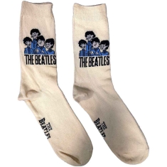 The beatles - UNISEX ANKLE SOCKS: CARTOON GROUP (UK SIZE 7 - 11)