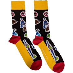 The Beatles - Portholes & Ch.. Uni Bl Socks (Eu 40-45)