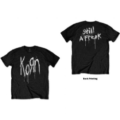Korn - Korn Unisex T-Shirt: Still A Freak (Back Print)