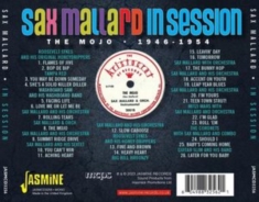 Sax Mallard - The Mojo ? In Session, 1946-1954
