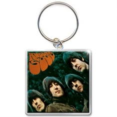 The beatles - Keychain: Rubber Soul Album (Photo-print)