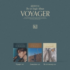 KIHYUN - 1st single (VOYAGER) Random Version