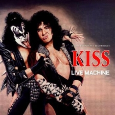 Kiss - Live Machine (Transparent Splatter-