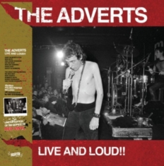 Adverts The - Live & Loud (Coloured Vinyl Lp)