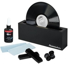STUDEBAKER SB450 Vinyl LP Record Cleaning System - - STUDEBAKER SB450 Vinyl LP Record Cleaning System - Cleaning Solution (Black)