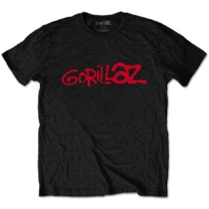 Gorillaz - Gorillaz Unisex T-Shirt: Logo (Black)