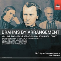 Brahms Johannes Schumann Robert - Brahms By Arrangement, Vol. 2 - Orc