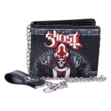 Ghost - Red (Embossed Wallet With Chain) in the group OTHER / Merchandise at Bengans Skivbutik AB (4248941)
