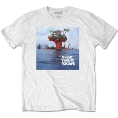 Gorillaz -  Unisex T-Shirt: Plastic Beach (L)