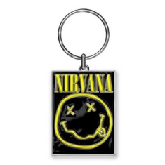 Nirvana - Keychain: Smiley (Die-cast Relief)