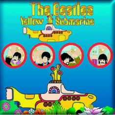 The beatles - Fridge Magnet: Yellow Submarine Portholes