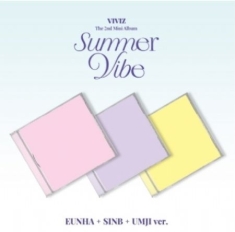 VIVIZ - 2nd mini album (Summer vibe) Jewel case - Random Ver.