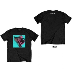 Gorillaz - Unisex T-Shirt: Now Now Logo (Back Print) (L)