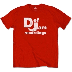 Def Jam - Classic Logo Uni Red   