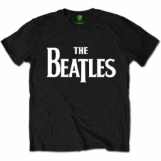 The Beatles - Drop T (Small) Unisex Black T-Shirt