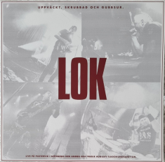 Lok - Uppväckt, Skrubbad och Gubbsur (Black Vinyl LP)