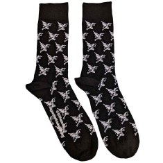 Black Sabbath - Demon Pattern Uni Bl Socks (Eu 40-45)