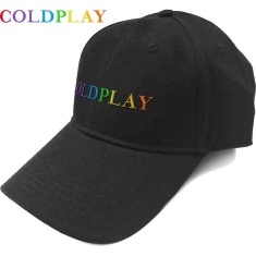 Coldplay - Coldplay Unisex Baseball Cap: Rainbow Lo