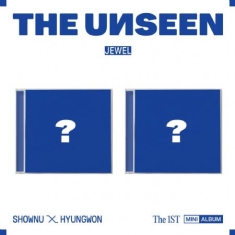SHOWNU X HYUNGWON (MONSTA X) - 1st Mini Album (THE UNSEEN) (Random JEWEL LIMITED Ver.)
