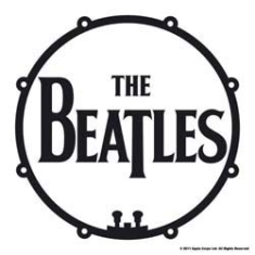 The Beatles - Single Cork Coaster: Drum Head