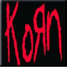 Korn - Single Cork Coaster: Logo