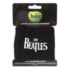 The Beatles - Fabric Wristband: Drop T Logo