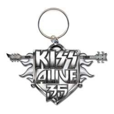 KISS - Keychain: Alive 35 Tour (Die-cast Relief