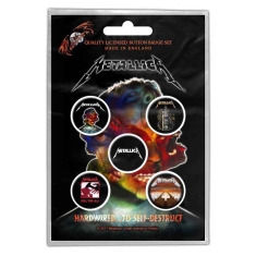 Metallica - Hardwired To Self Destruct Button Badge 