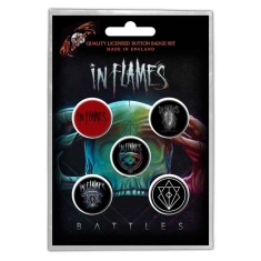 In Flames - Battles Button Badge Pack