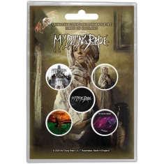 My Dying Bride - The Ghost Of Orion Button Badge Pack