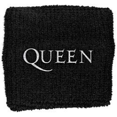 Queen - Fabric Wristband: Logo (Retail Pack)
