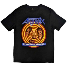 Anthrax - Unisex T-Shirt: State of Euphoria (Small)