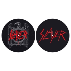 Slayer - Turntable Slipmat Set: Eagle/Scratched L