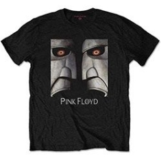 Pink Floyd - Unisex T-Shirt: Metal Heads Close-Up (Small)