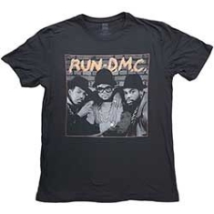 Run DMC - Unisex T-Shirt: B&W Photo (Medium)