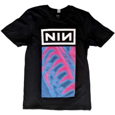 Nine Inch Nails - Unisex T-Shirt: Pretty Hate Machine Neon (Large)