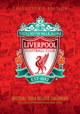 Liverpool Fc - Liverpool Fc 2024 A3 Deluxe Calendar