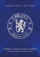 Chelsea FC - Chelsea Fc 2024 A3 Deluxe Calendar