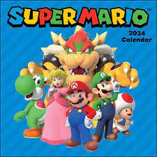 Super Mario - Super Mario 2024 Square Calendar