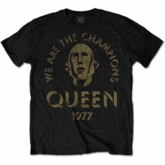 Queen - Queen Unisex T-Shirt: We Are The Champio