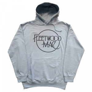Fleetwood Mac - Classic Logo (Light Blue) Uni Pullover Hoodie