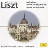 Liszt - Preludier + Ungerska Rapsodier in the group CD / Klassiskt at Bengans Skivbutik AB (504256)