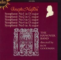 Haydn Joseph - Symphony 1-5 in the group CD / Klassiskt at Bengans Skivbutik AB (505840)