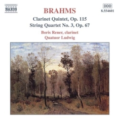 Brahms Johannes - Clarinet Quintet String Quarte
