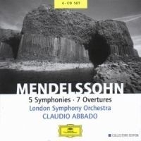 Mendelssohn - Symfonier & Uvertyrer in the group CD / Klassiskt at Bengans Skivbutik AB (518182)